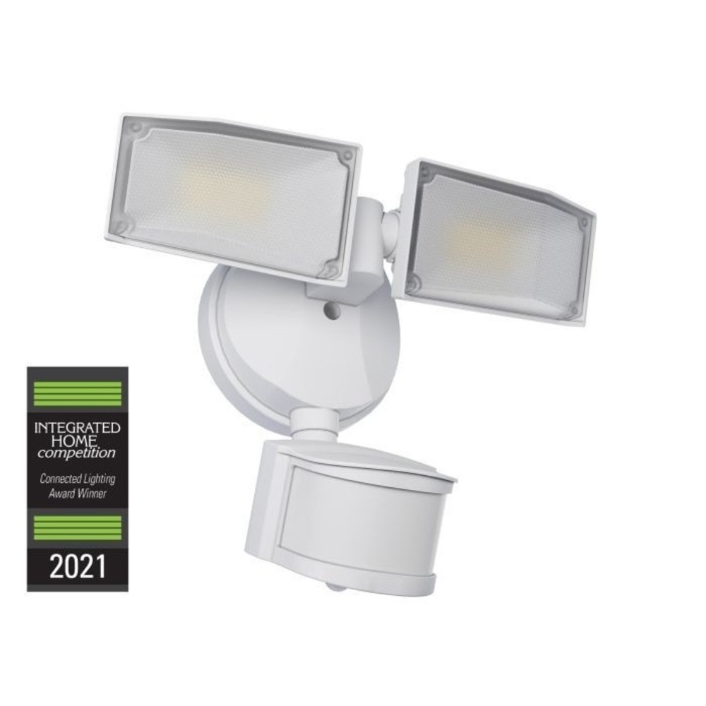 Good Earth SMART LED Motion Activated Security Area Flood Light - White -WiFi BT